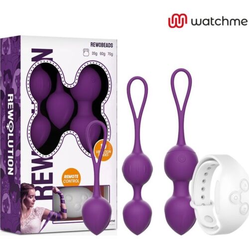 Bolas Vibradoras REWOLUTION REWOBEADS con Control Remoto