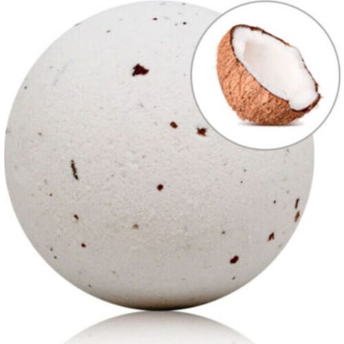 Bomba de baño Taloka con aroma a coco y pétalos de rosa