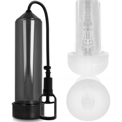Bomba Alargadora PENE Pump Addicted RX7 con Masturbador