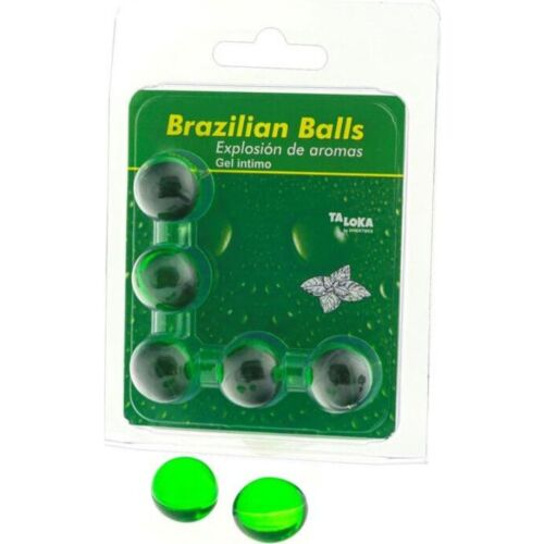 Bolas Brazilian Balls Taloka con lubricante de menta