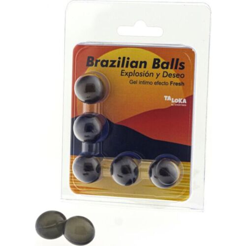 Bolas Brazilian Balls Taloka con efecto frescor para masajes