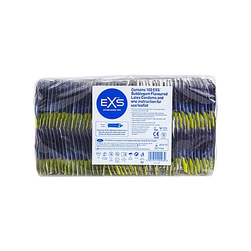 Exs - sabor chicle - 100 pack