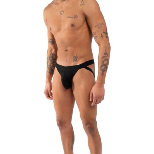 Jockstrap BURN 011 DOUBLE BLACK | Estilo y Comodidad