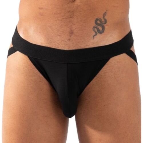 Jockstrap BURN 011 DOUBLE BLACK | Sensualidad y confort