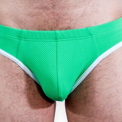 Slip BURN 022 GREEN SLIP M | Look original y sofisticado