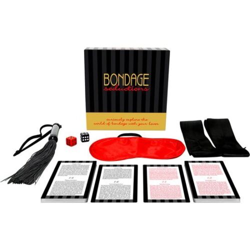 Juego de Bondage Kheper Games Bondage Seductions con 36 ideas
