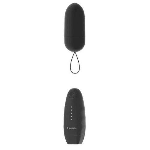 BNAUGHTY Huevo Vibrador Inalámbrico Clásico – B SWISH-Negro