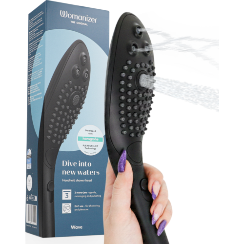 Cabezal de ducha WOMANIZER Wave con estimulación clitoriana