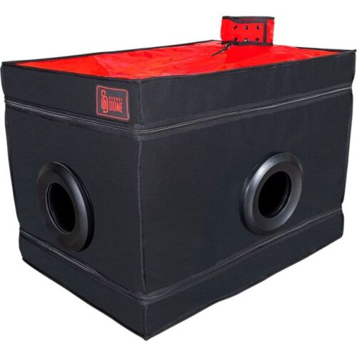 Cabina BDSM SECRET DOME LA NICHE para inmovilización y exhibicionismo