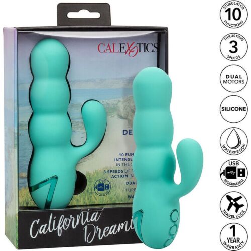 Vibrador Rabbit CALEXOTICS Del Mar Diva con empuje potente