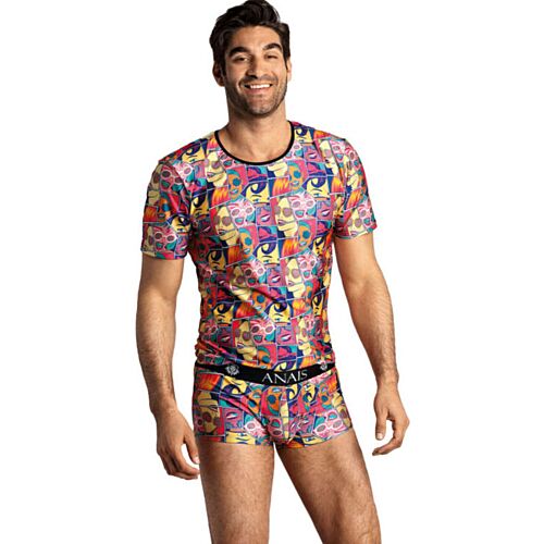 Camiseta ANAIS MEN Comics S - Ajuste recomendable al cuerpo