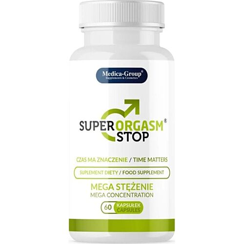 Cápsulas MEDICA GROUP Super Orgasm Stop para Control de Eyaculación