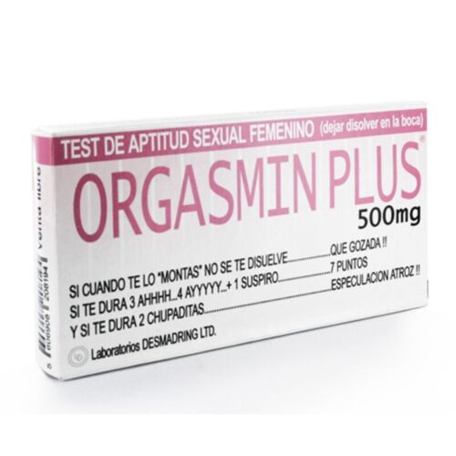 Caramelos divertidos Diablo Goloso Orgasmin Plus test de aptitud sexual