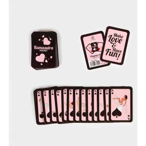 Cartas Kamasutra mini SECRETPLAY 54 posturas