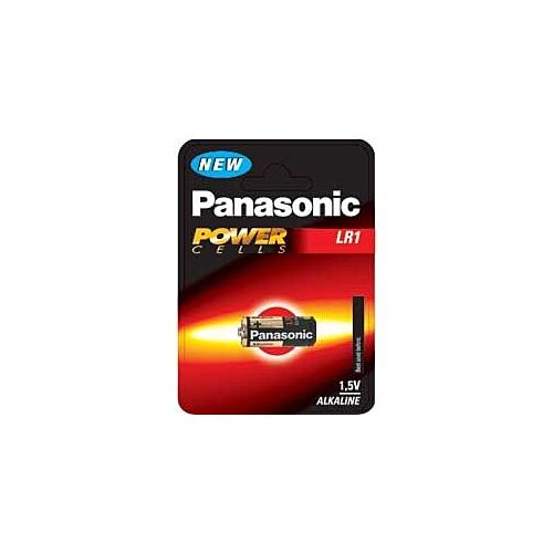 Pila lr1 alcalina panasonic powercells