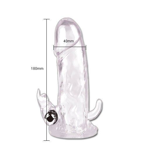 Funda para pene BAILE FOR HIM Brave Man con vibrador