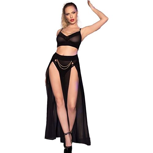 Conjunto CHILIROSE SETS CR 4672 | Cadenas doradas