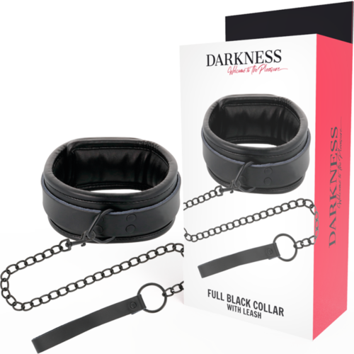 Collar con cadena DARKNESS - Potente accesorio BDSM