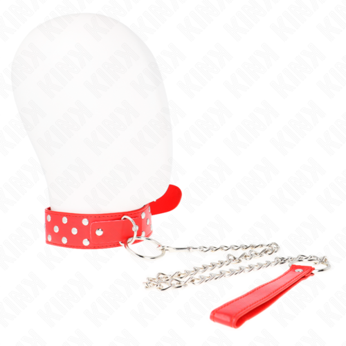 Collar KINK con correa de 65 cm y remache de anilla ajustable 36-50 cm x 3,8 cm