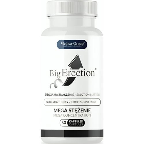 Complemento alimenticio MEDICA GROUP Big Erection para vitalidad masculina