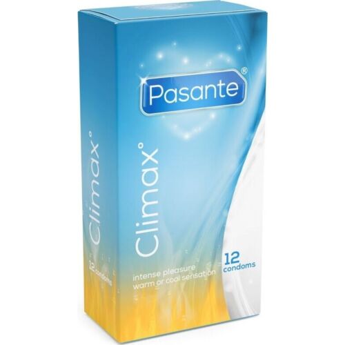 Condones Pasante Climax 6 Efecto Calor/Frió - 12 unidades
