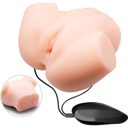 Masturbador CRAZY BULL Doble Vibración | Sensación realista.