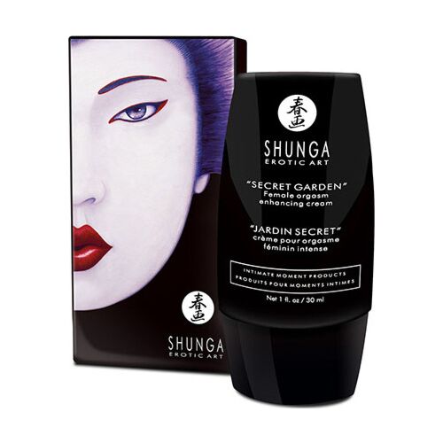 Crema orgasmo femenino Shunga Jardín Secreto