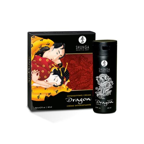 Crema potenciadora de erección Shunga Dragón con efecto fuego-hielo