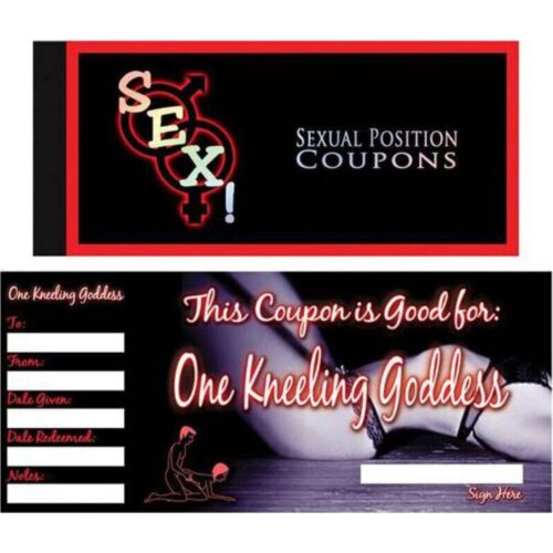 Juegos Preliminares KHEPER GAMES SEX COUPONS - 20 cupones sexuales