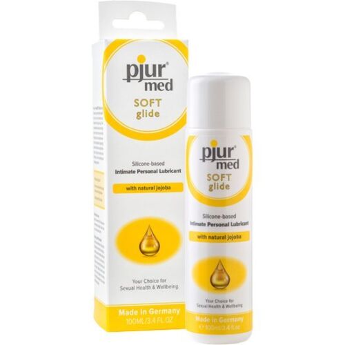 Pjur med soft glide lubricante base de silicona
