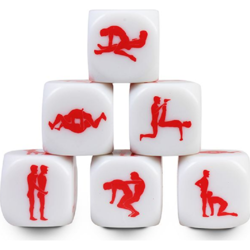 Juego de Dados Secretplay Kamasutra Gay de 25 mm