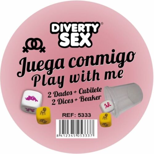 Juego de Dados Diablo Picante - Posturas y Lugares