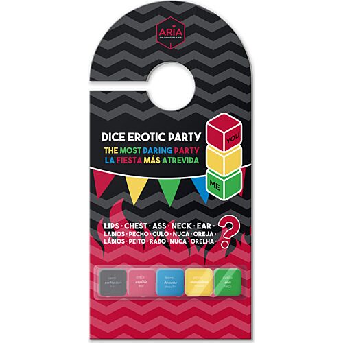 Juego de dados eróticos ARIA - Fiesta sin límites