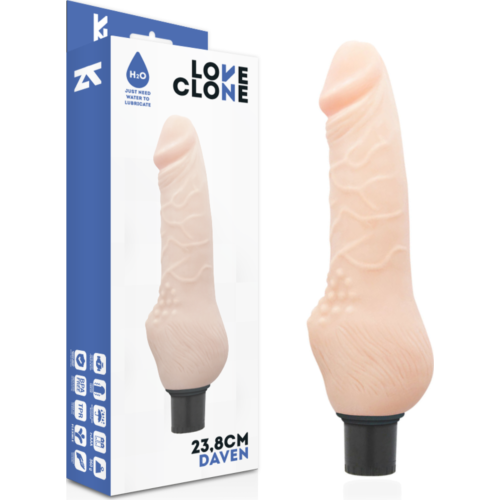 Vibrador Realístico LOVECLONE DAVEN con Auto-lubricación