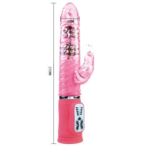 Vibrador Rampante Baile Rotations Cute Passion Bunny 10 Modos