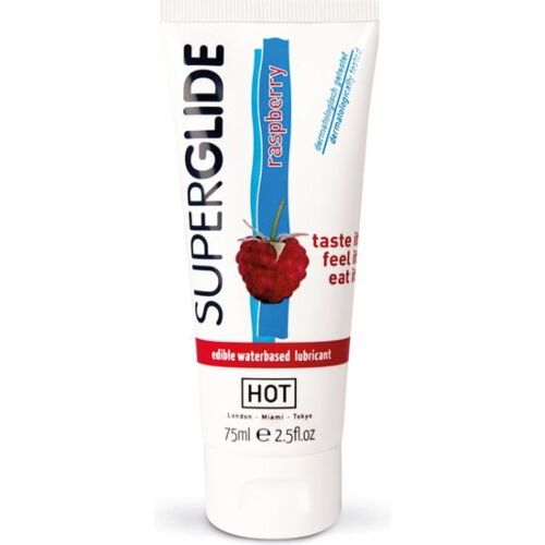Lubricante Comestible HOT Sabor Frambuesa 75ml