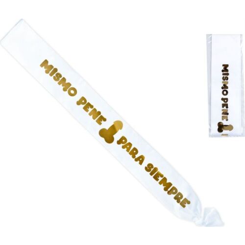 Banda Diablo Picante con diseño de pene metalizado