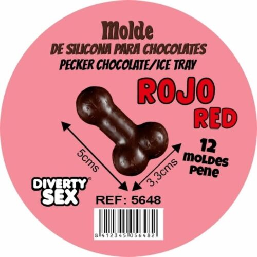 Molde de Silicona Diablo Picante | 12 Chocolates Divertidos