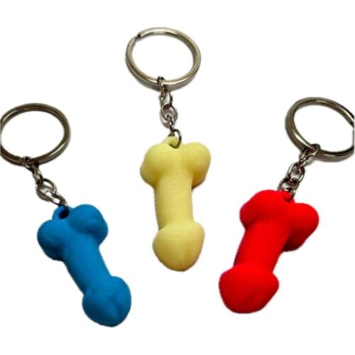 Llavero divertido Diablo Picante con forma de pene