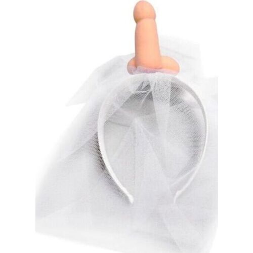 Diadema velo DIABLO PICANTE para despedidas