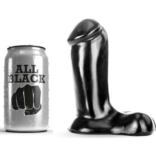 Dildo All Black 14 cm para principiantes