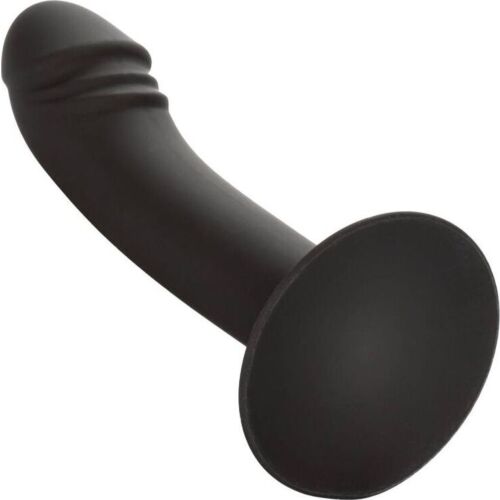 Consolador CALEXOTICS CURVED ANAL STUD con succión