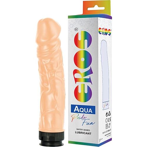 Dildo PRIDE EROS AQUA con lubricante incorporado