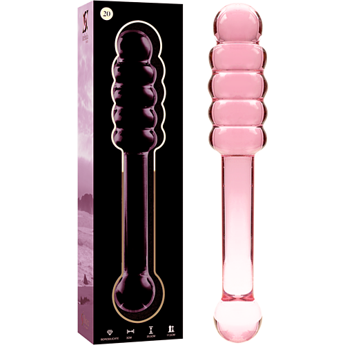 Dildo Nebula Series by Ibiza Modelo 20 - Cristal Rosa