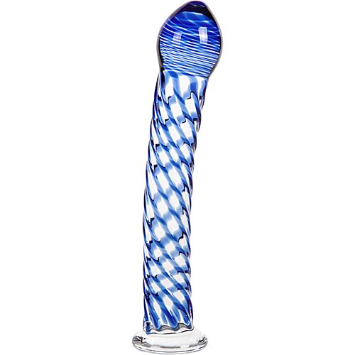 Dildo de vidrio S Pleasures Crystal AQUARIUS