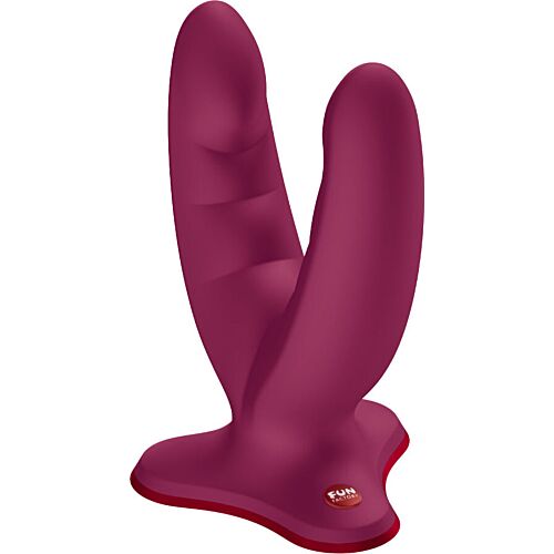 Dildo Doble Fun Factory Ryde con Estimulación Manos Libres