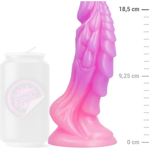 Dildo EPIC Galatea con brillo lunar y diseño ergonómico