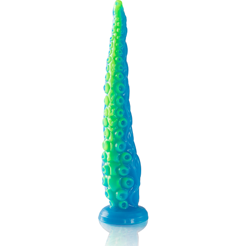 Dildo EPIC Scylla tentáculo grande fluorescente