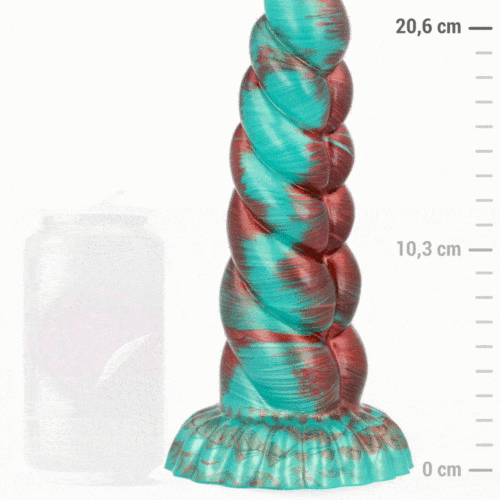 Dildo EPIC Zirion Fuego Rido: diseño robusto y dinámico