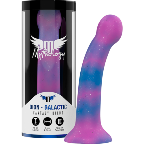 Dildo MYTHOLOGY DION GALACTIC con curvatura estimulante